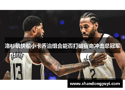洛杉矶快船小卡乔治组合能否打破宿命冲击总冠军
