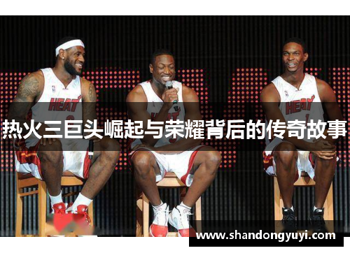 热火三巨头崛起与荣耀背后的传奇故事